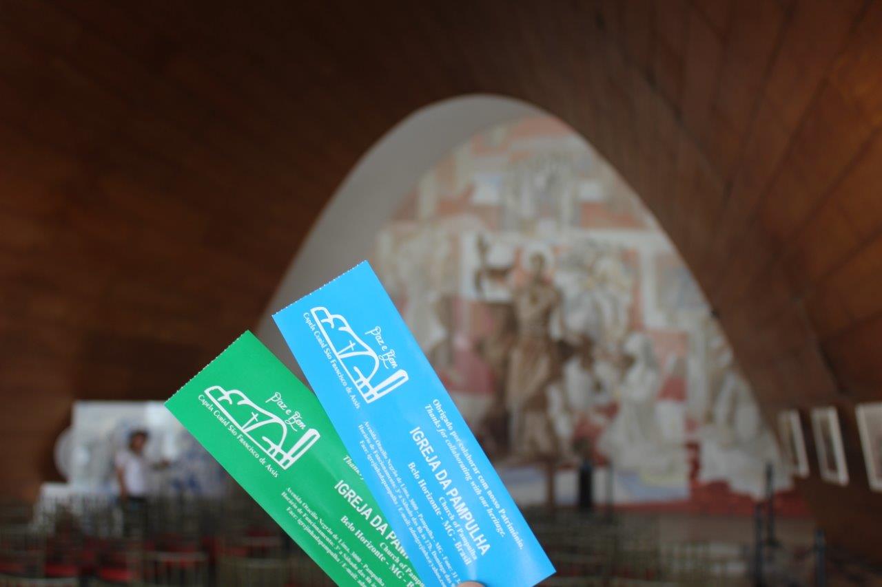 Ingresso Igreja da Pampulha