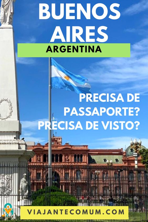 precisa de passaporte para viajar para argentina